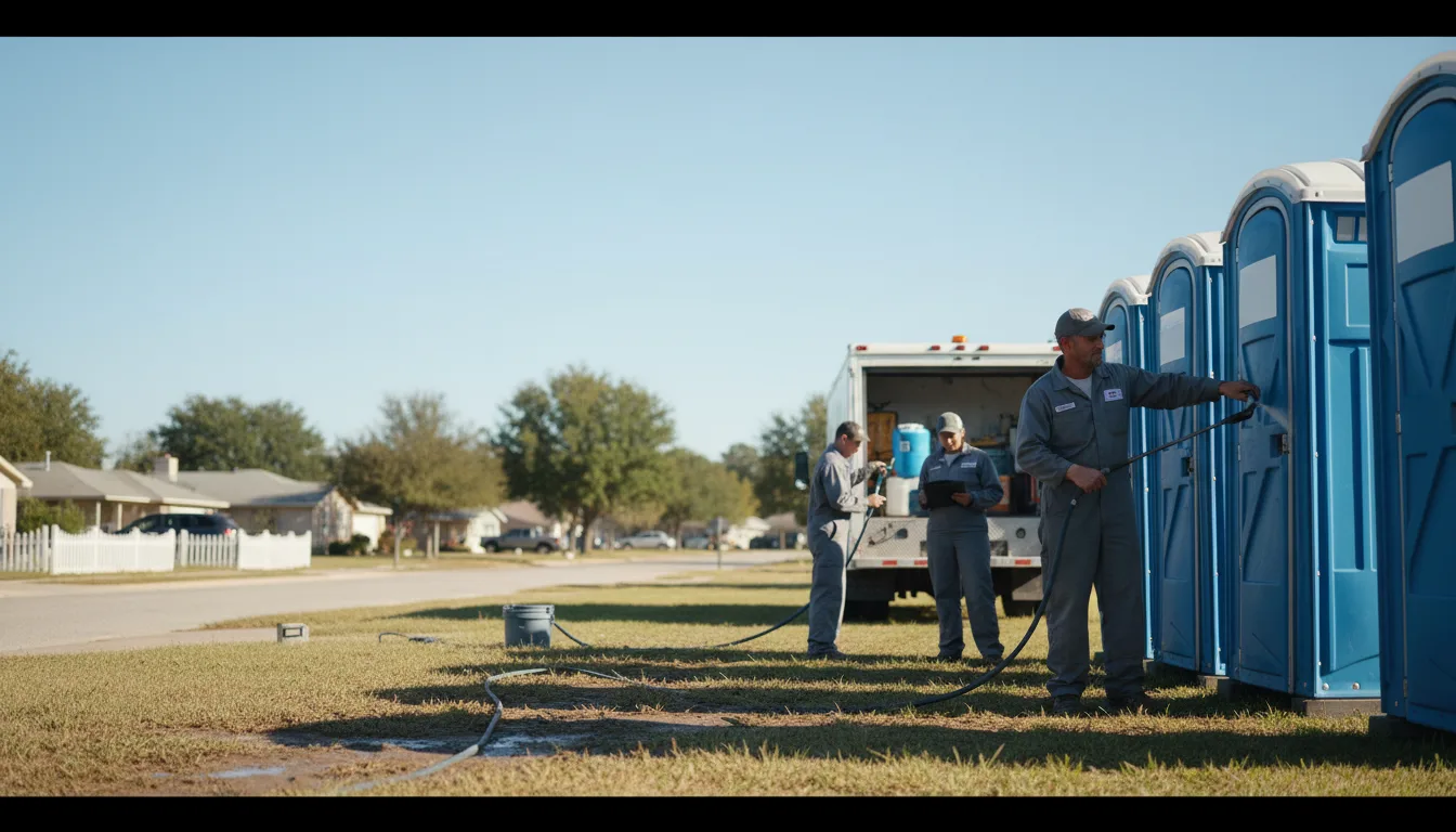 Long-Term Portable Toilet Rental in Redding, CA near me
